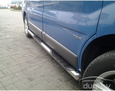 Пороги - трубы "Delux" для H1.